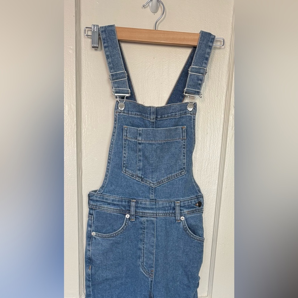 Nasty Gal Blue Denim Women's Overalls